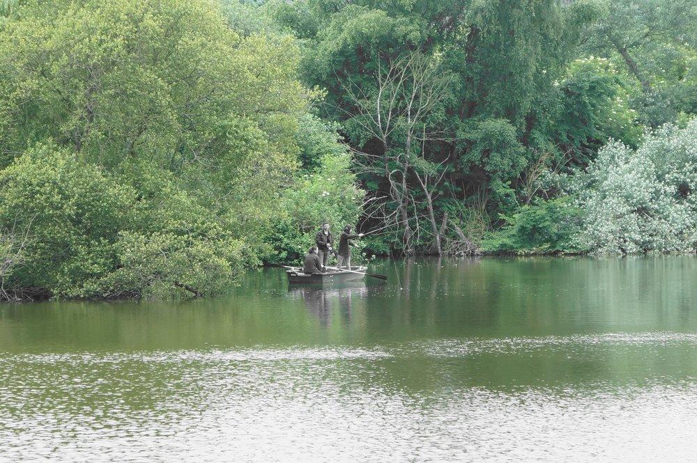 Cabanes Flottantes Et Gites Au Fil De L'Eau Colleville Exterior foto